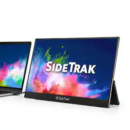SideTrak - Solo Pro 15.8" Freestanding Portable Monitor - Black