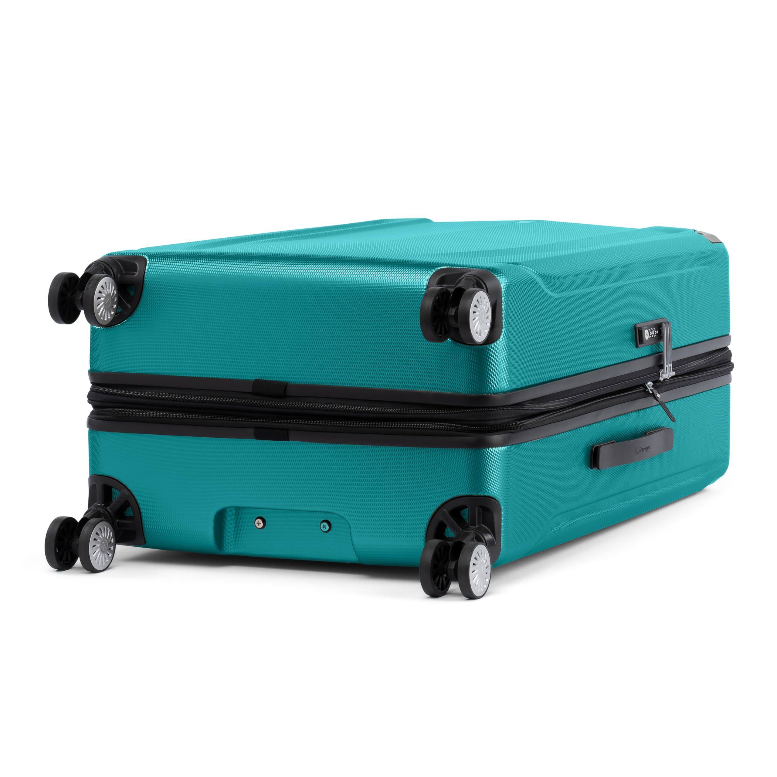 Alt View 1. Travelpro - Travelpro Pathways 3 Hardside Expandable 28" Checked Spinner - Kayak Teal.