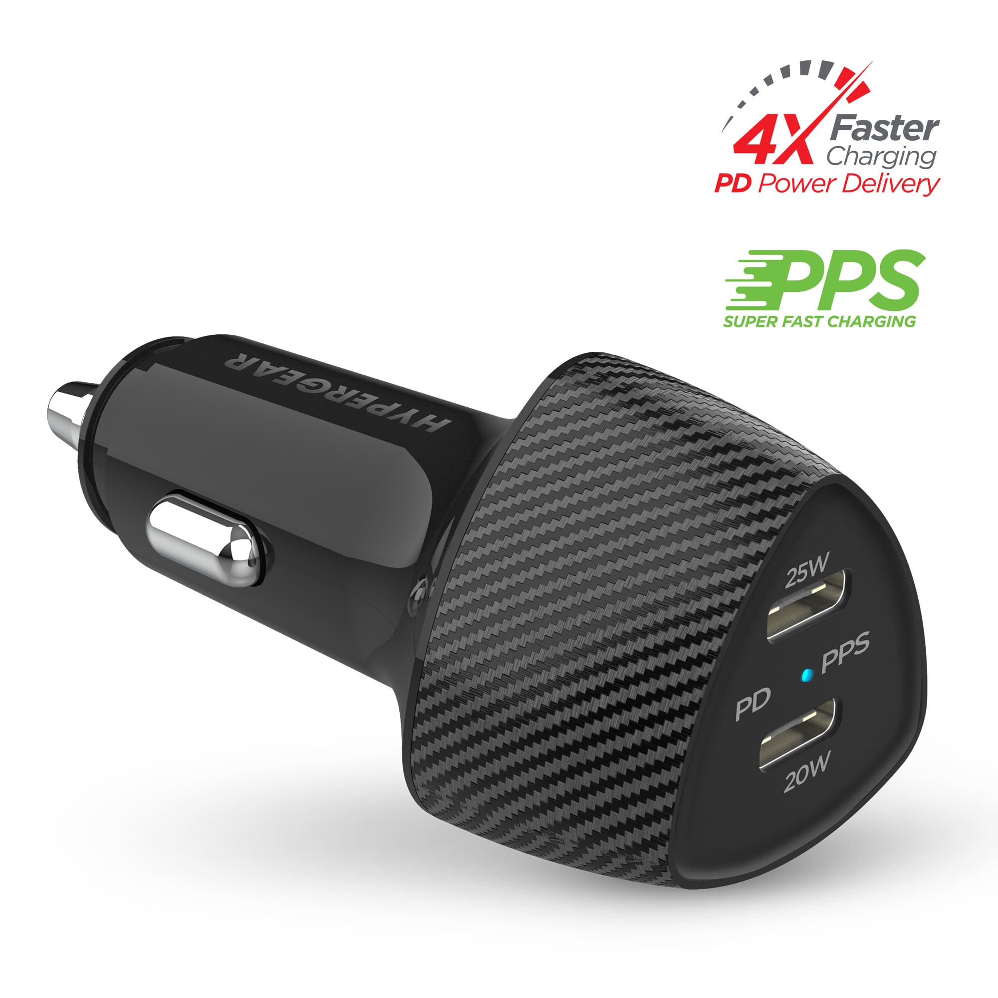 HyperGear - SpeedBoost 45W PD Dual Output Car Charger for Multiple Devices price history on PriceWatchPro