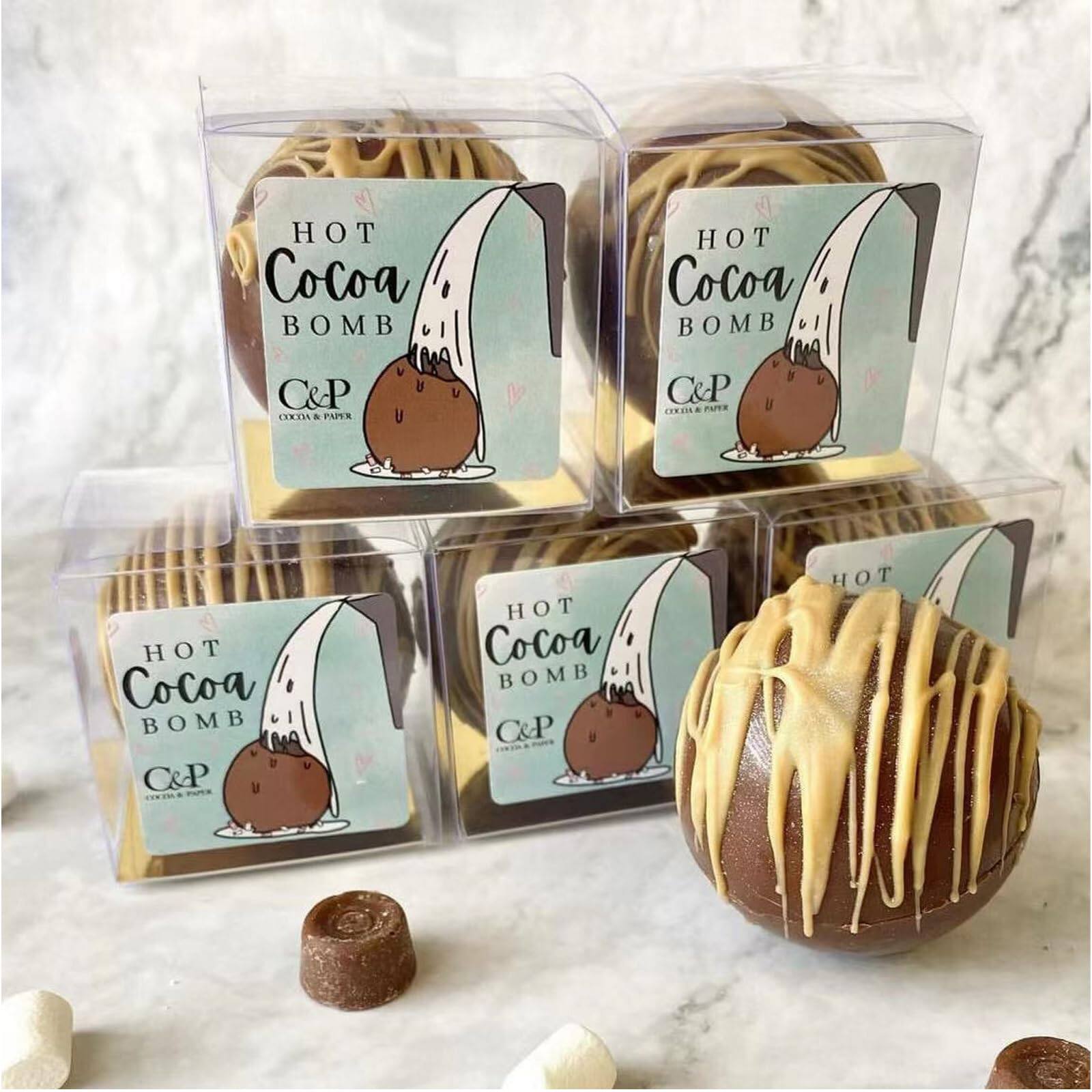 HOT Cocoa BOMB  
C&P  
COCOA & PAPER  

HOT Cocoa BOMB  
C&P  
COCOA & PAPER  

HOT Cocoa BOMB  
C&P  
COCOA & PAPER  

HOT Cocoa BOMB  
C&P  
COCOA & PAPER