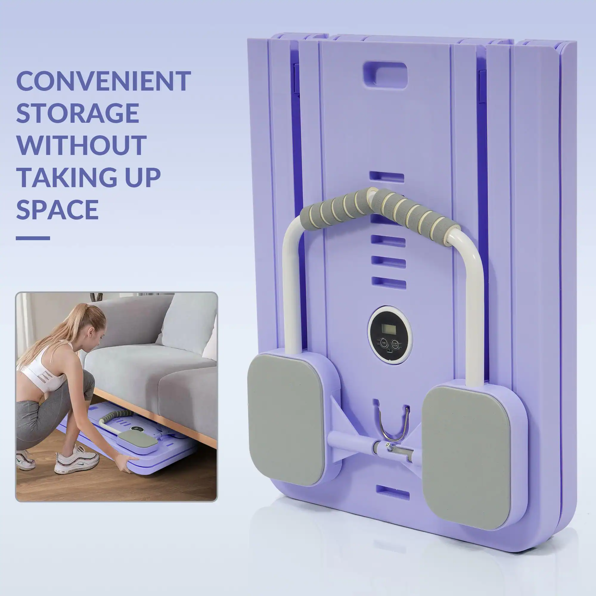 CONVENIENT STORAGE WITHOUT TAKING UP SPACE