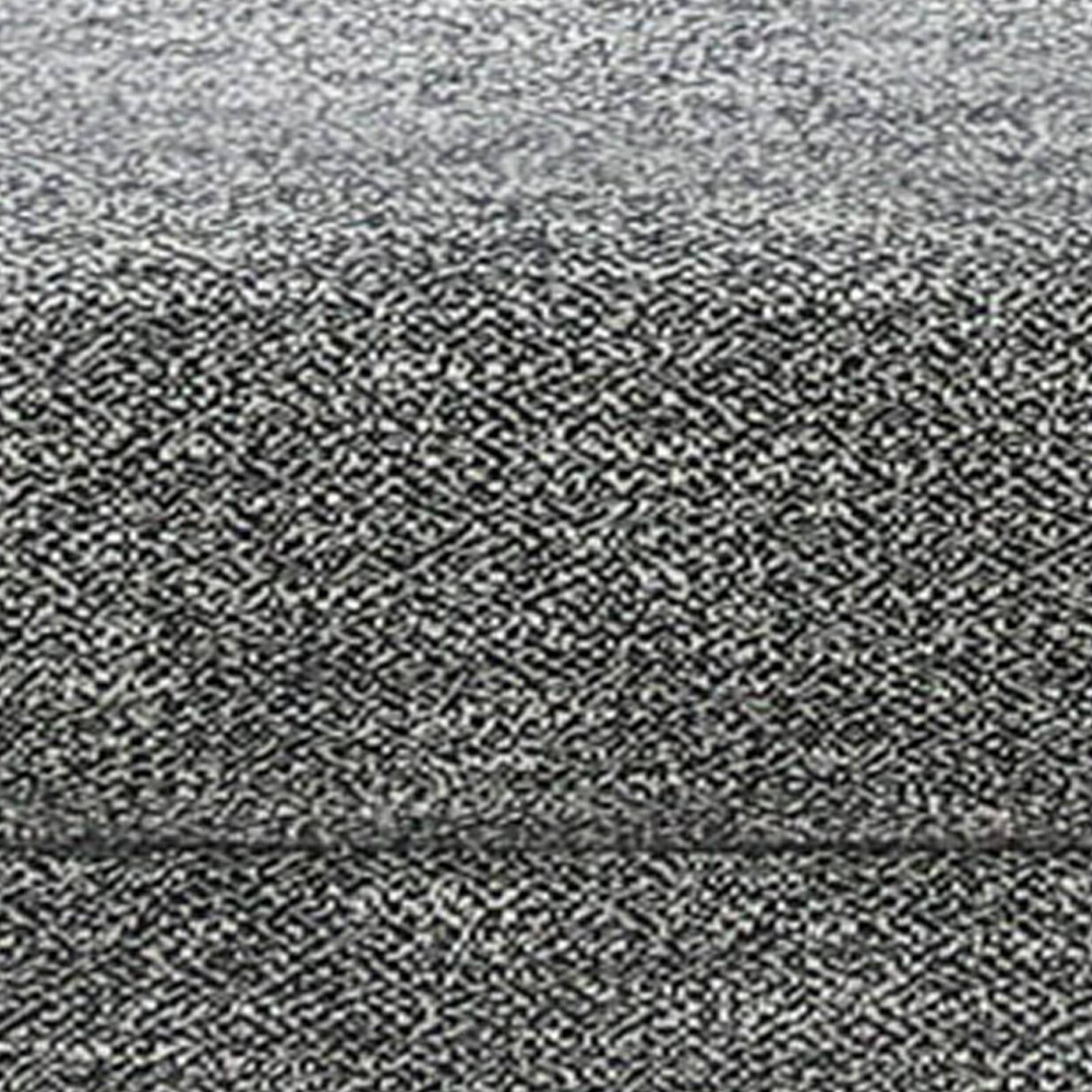 Alt View 2. Manhattan Lane - Fabric Upholstered Wooden Ottoman with Tapered Legs - Gray.