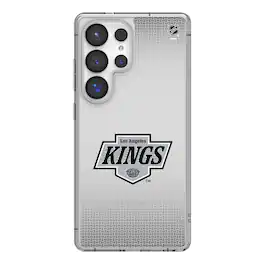 Keyscaper - NHL - Los Angeles Kings Linen Logo Galaxy Clear Case - S23 - Multicolor