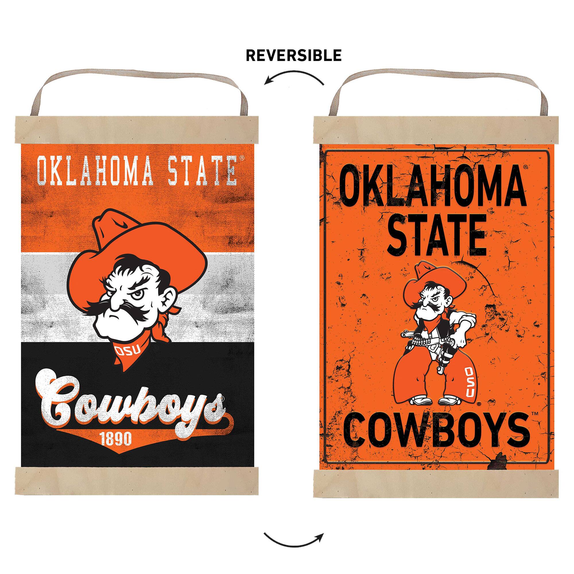 REVERSIBLE OKLAHOMA STATE OSU Cowboys 1890