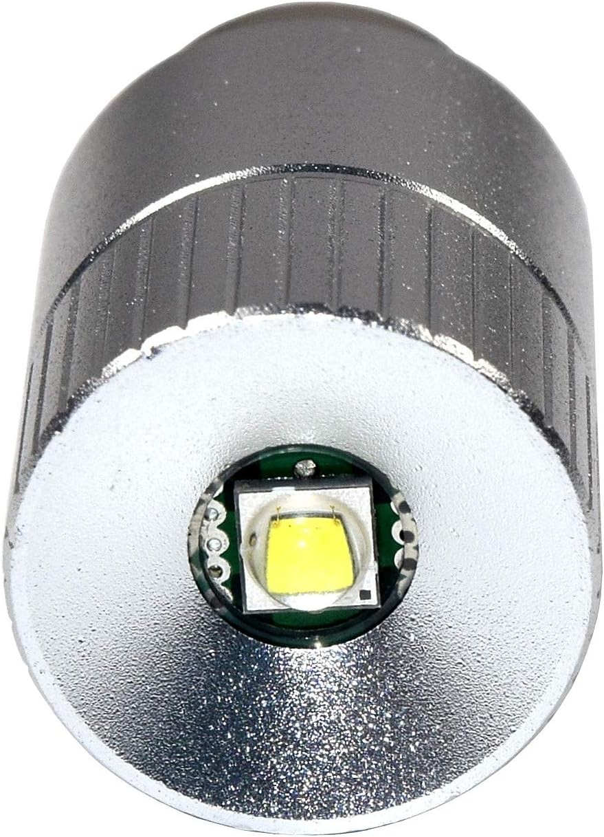 Alt View 4. HQRP - HQRP 3W LED Upgrade Bulb 300lm for Maglite ST3D016/S3D015/ST3D036/S3D096 3-D Cell Flashlights.