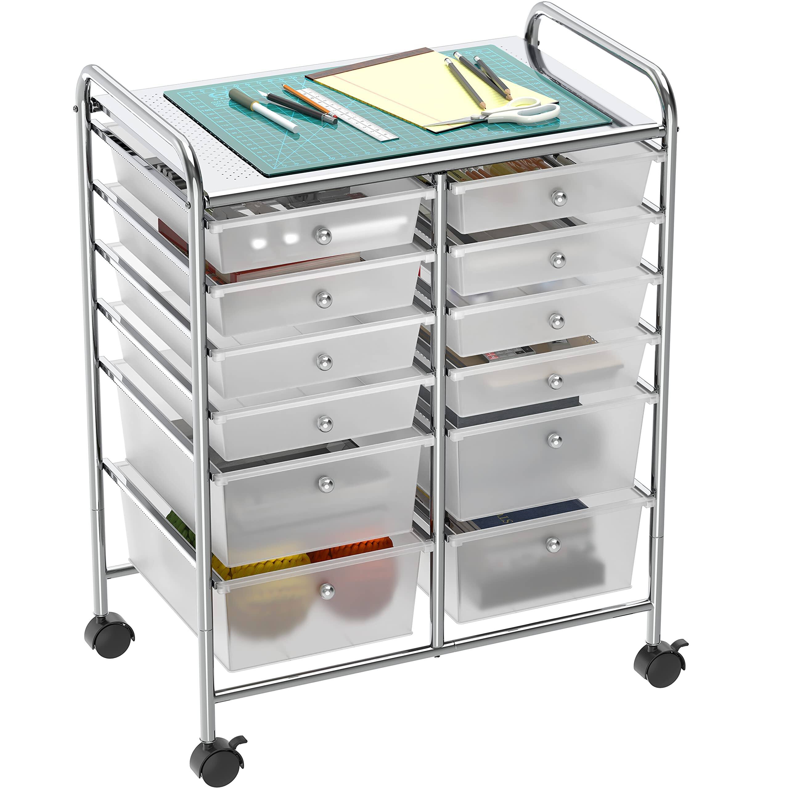 Chrome 12 Drawers