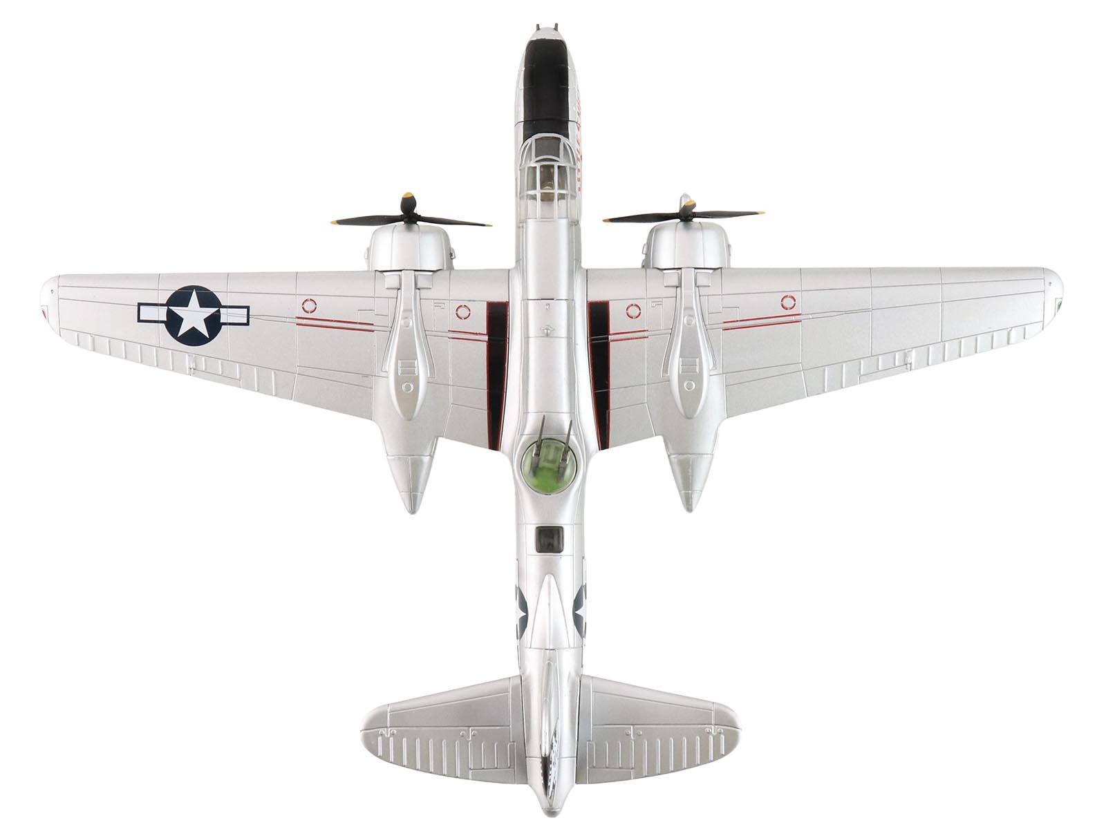 Alt View 3. Hobby Master - Douglas A-20G Havoc Aircraft "Little Chief" (1944) US Army Air Forces "Air Power Series" 1/72 Model by Hobby Master.