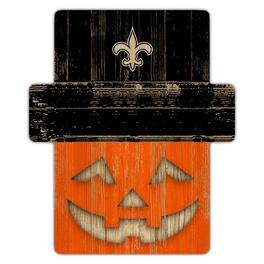 Fan Creations - New Orleans Saints 12" x 12" Jack-O-Lantern Display - Orange