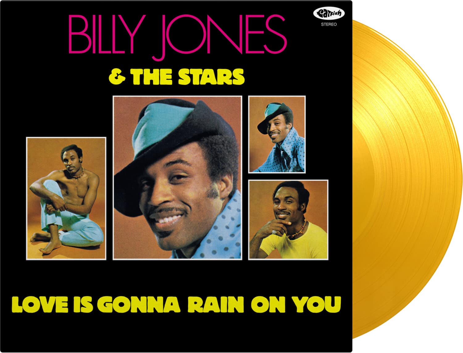 Billy Jones & the Stars - Love Is Gonna Rain On You (IEX) (Translucent Yellow Vinyl)  - VINYL LP