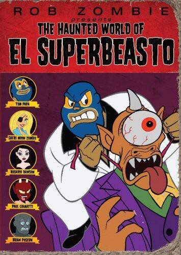 Front. The Haunted World of El Superbeasto   - DVD.