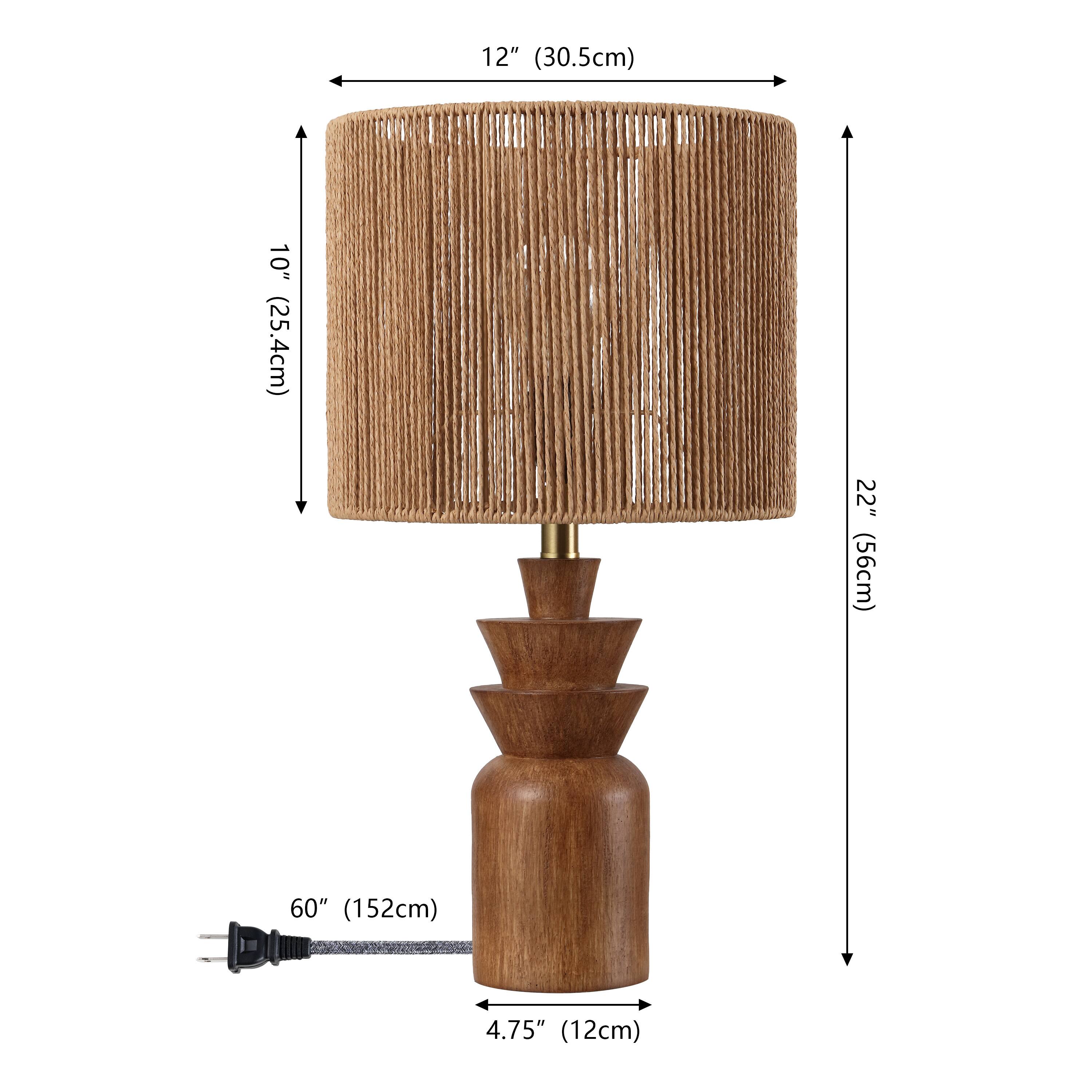 12" (30.5cm)  
10" (25.4cm)  
22" (56cm)  
60" (152cm)  
4.75" (12cm)
