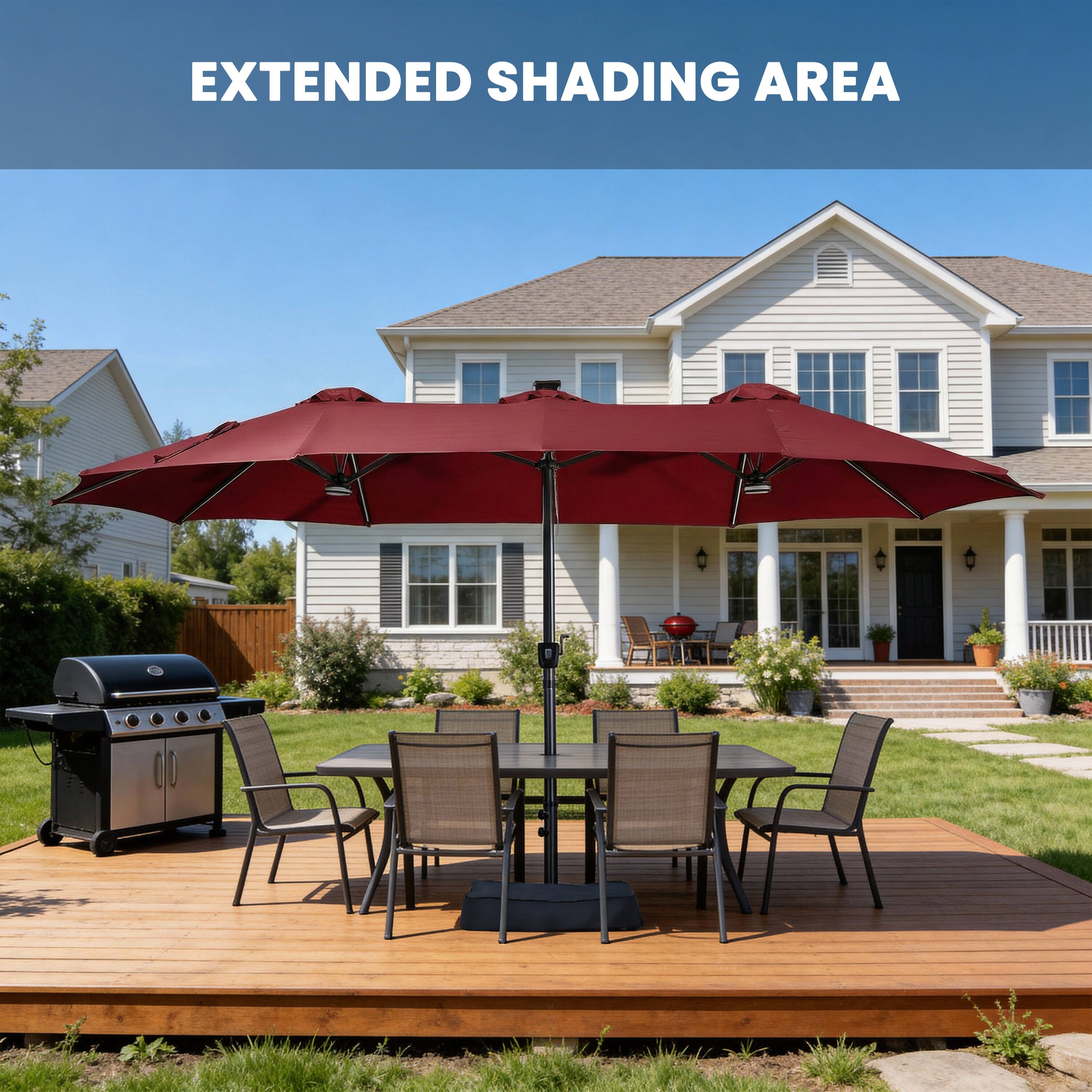 EXTENDED SHADING AREA