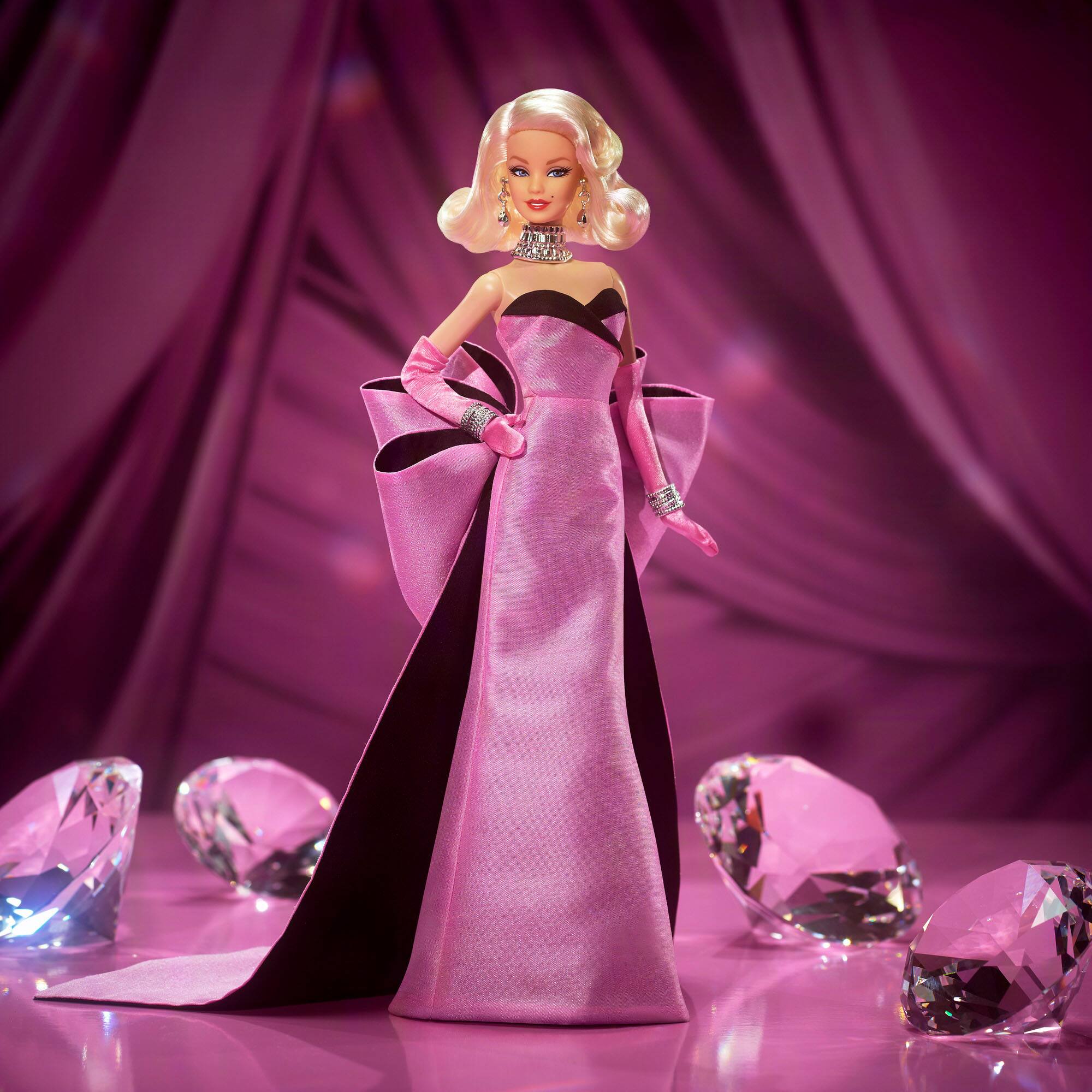 Alt View 4. Mattel - Marilyn Monroe Barbie Signature Collectible Doll.