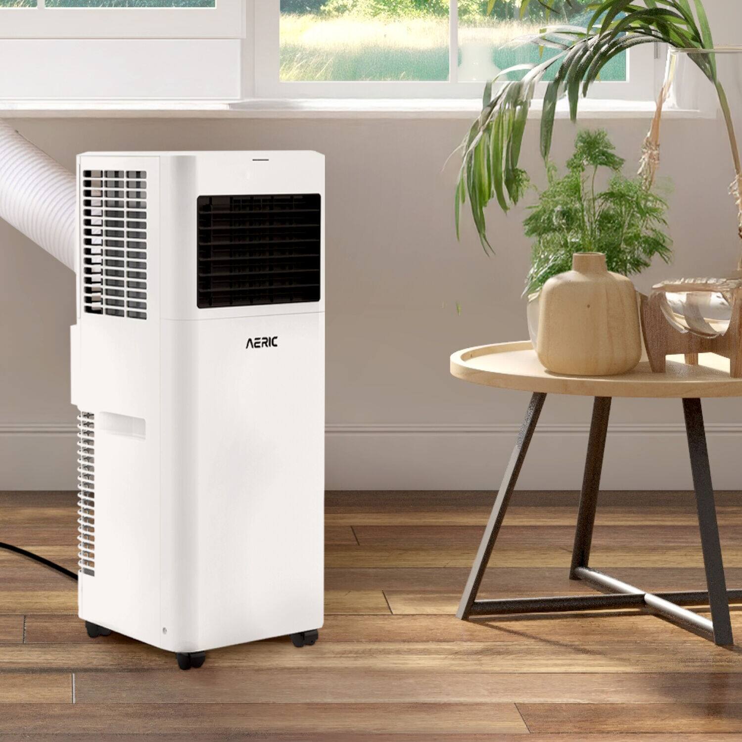 Alt View 11. Aeric - 400 Sq. Ft. Portable Air Conditioner - White.