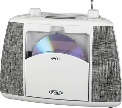 Jensen CD 565 Portable CD Music System White CD565 - Best Buy Jensen CD 565 Portable CD Music System White CD565 - Best Buy