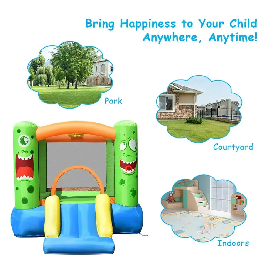 Bring Happiness to Your Child Anywhere, Anytime! Park, Courtyard, Indoors