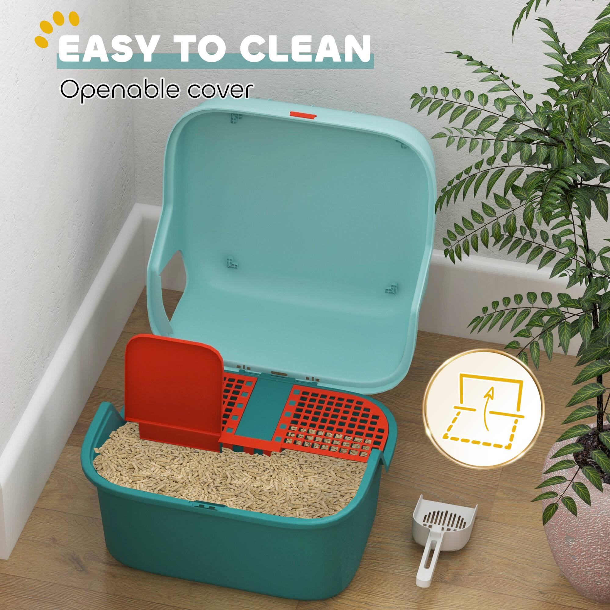 EASY TO CLEAN  
Openable cover