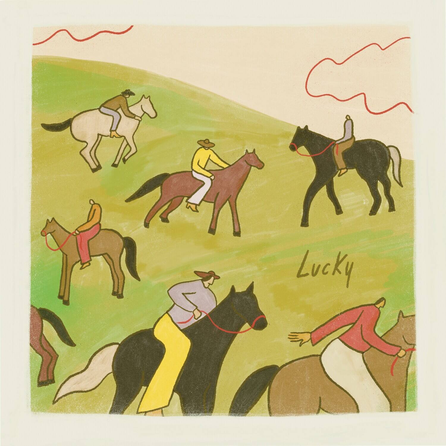Front. Lucky - Lucky   - VINYL LP.