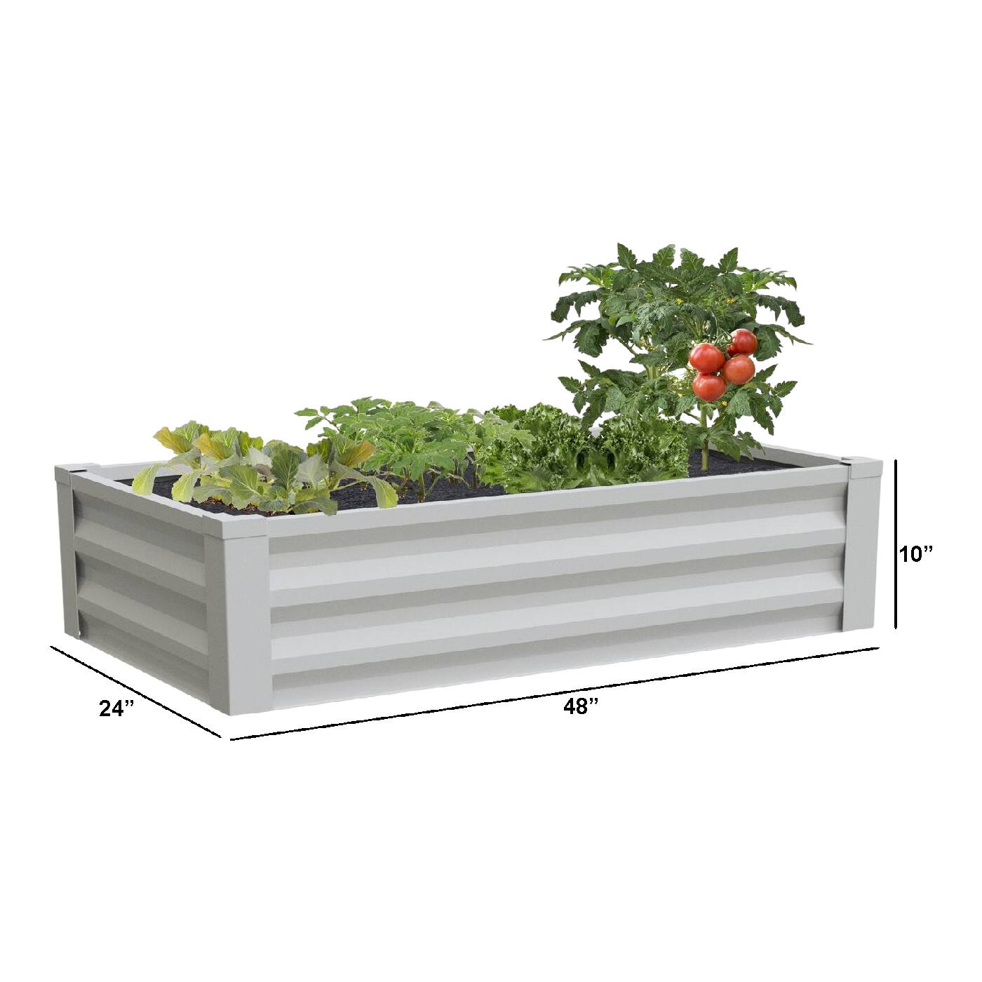 10" x 24" x 48"