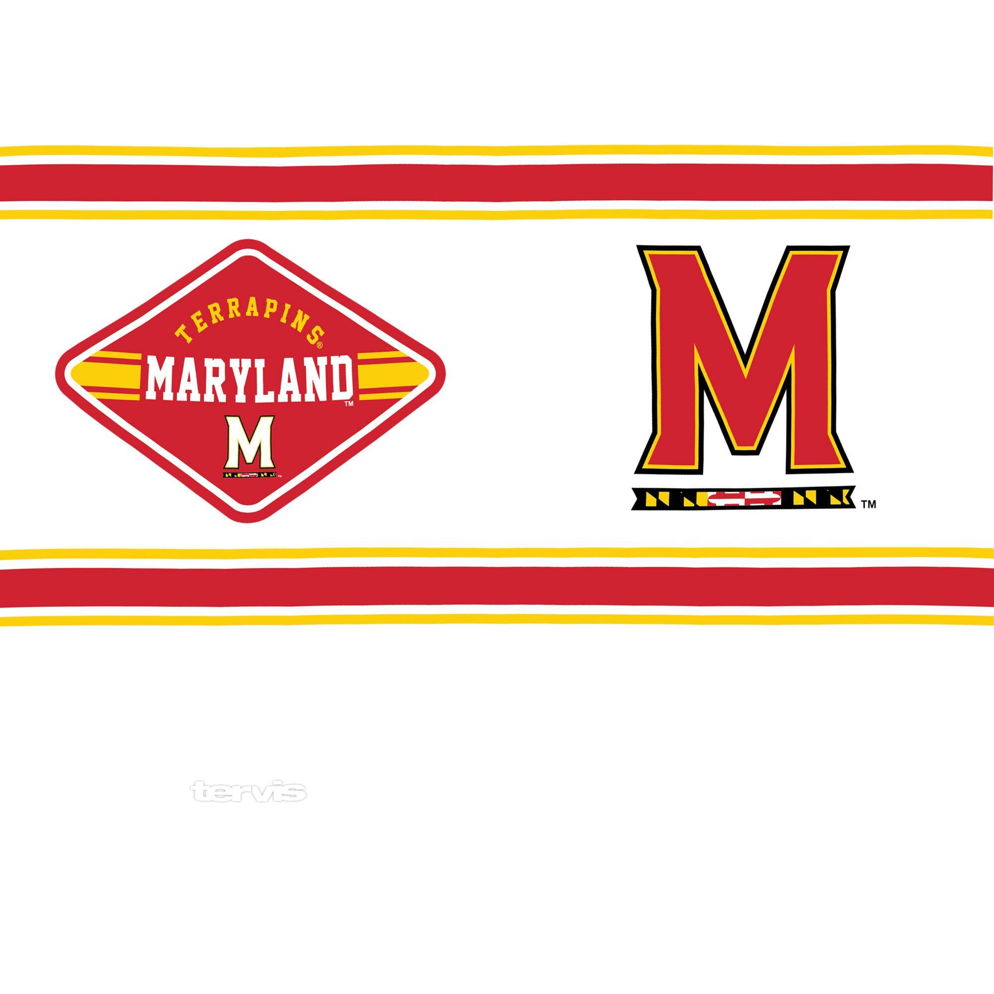 TERRAPINS  
MARYLAND  
M  

M  
MARYLAND  

tervis