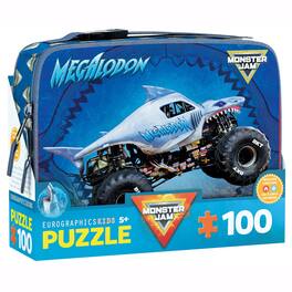 Eurographics - Monster Jam: 100pc Puzzle & Lunch Box - Megalodon