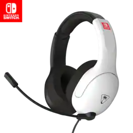 Turtle Beach - Airlite Fit Wired Over-Ear Gaming Headset for Nintendo Switch, Nintendo Switch Lite & Nintendo Switch - OLED Model - White & Black