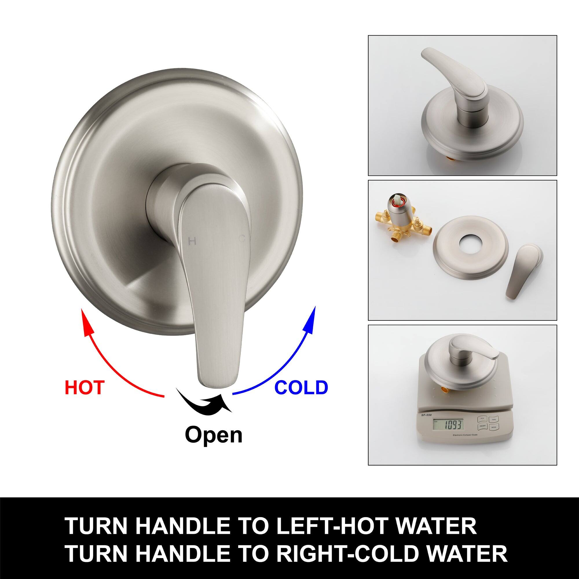 HOT COLD  
Open: 1093  

TURN HANDLE TO LEFT-HOT WATER  
TURN HANDLE TO RIGHT-COLD WATER