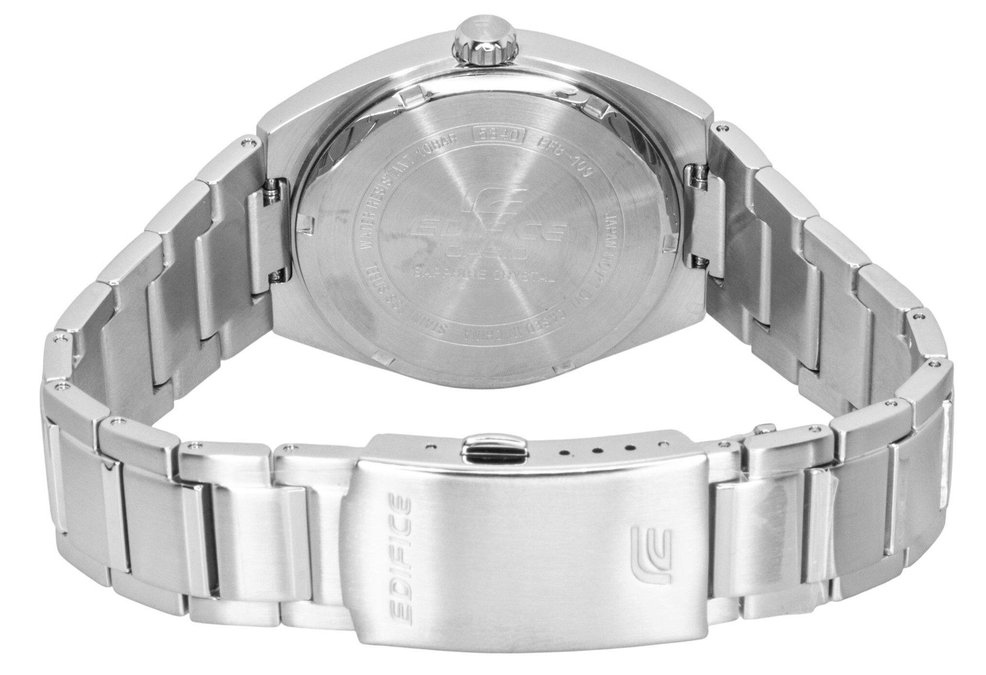 5340 TODAR EFB-109 FFB ANT 109 RESIST WATER EDIFICE 10.10 SIIII SAPPHIRE CRYSTAL MOV* SEUS SERVINIVIS NO STAIN THICHIAN CESTO