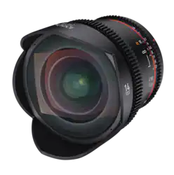 Rokinon - CINE DSX 14mm T3.1 Cinema Lens for Canon EF - Black - Front_Zoom