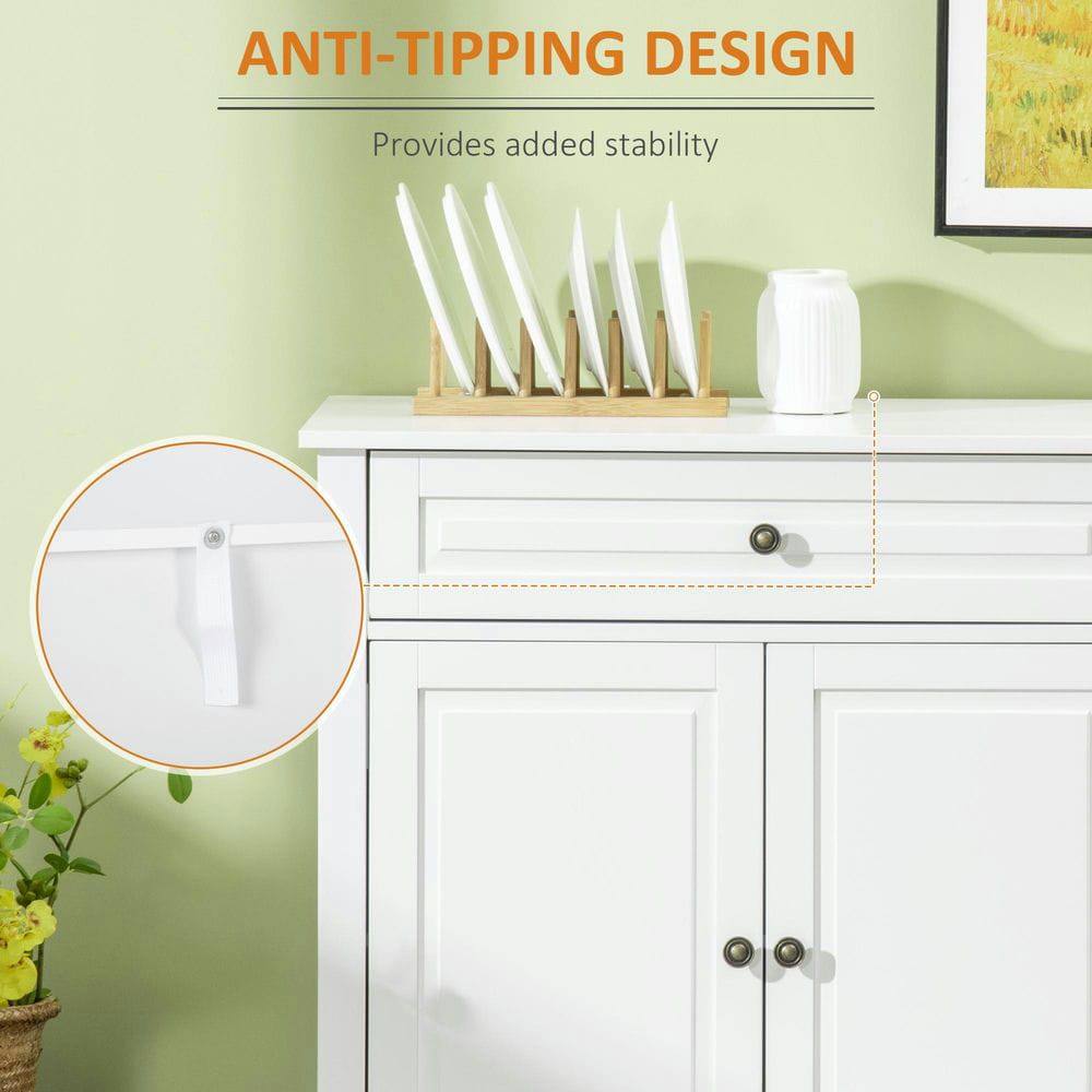 ANTI-TIPPING DESIGN  
Provides added stability