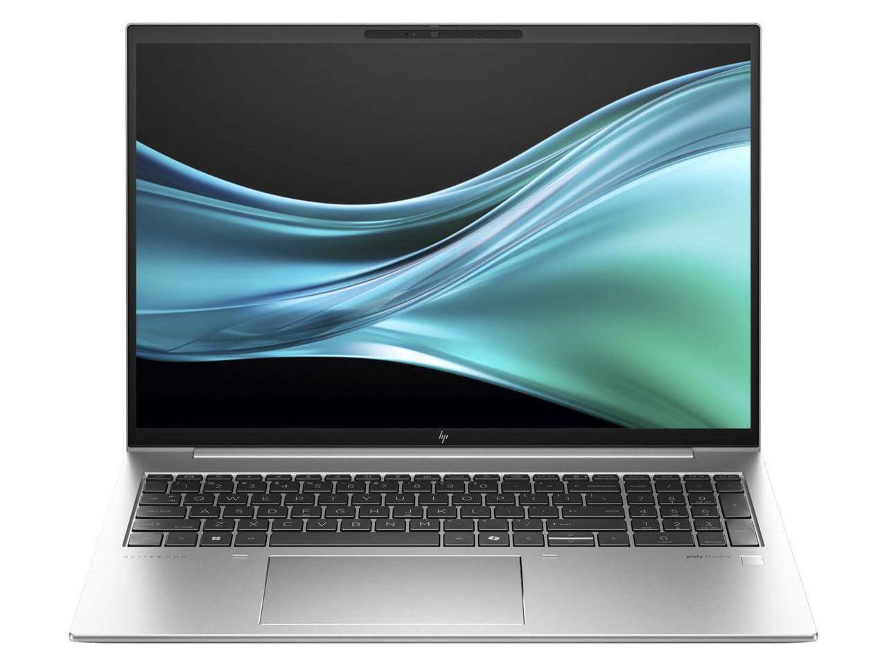 Alt View 8. HP - HP EliteBook 865 G11 16" - AMD Ryzen 7 PRO 8840U, 32 GB, 512 GB SSD, Windows 11 Pro, AMD Radeon, Wi-Fi 6E A6TC4UT#ABA - Black.