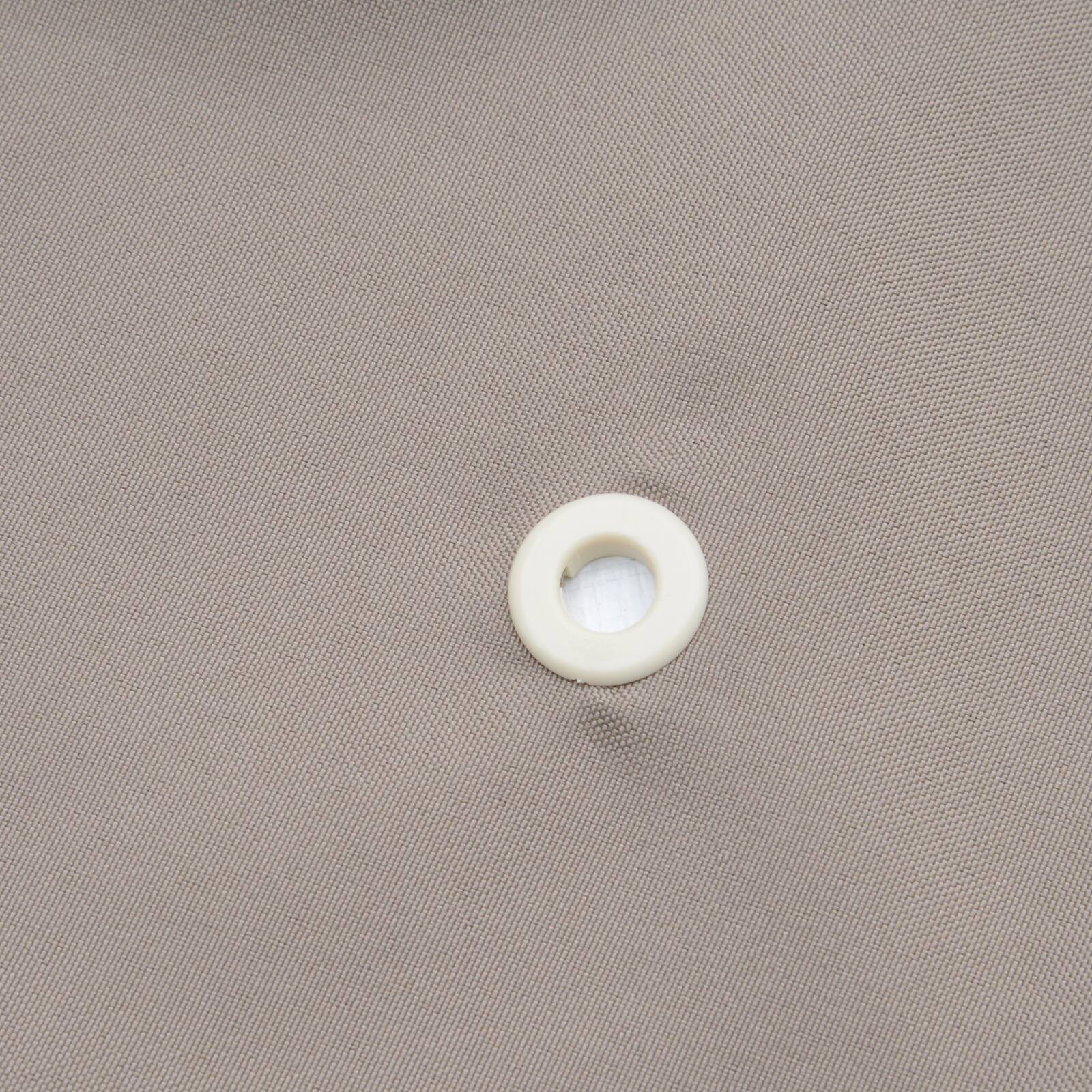 Alt View 4. Outsunny - 9.6' x 9.6' Patio Gazebo, Outdoor Canopy Shelter with 2-Tier Roof and Netting, Steel Frame for Garden, Lawn - Taupe.