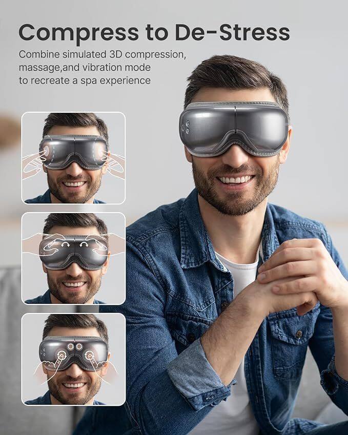 Compress to De-Stress

Combine simulated 3D compression, massage, and vibration mode to recreate a spa experience