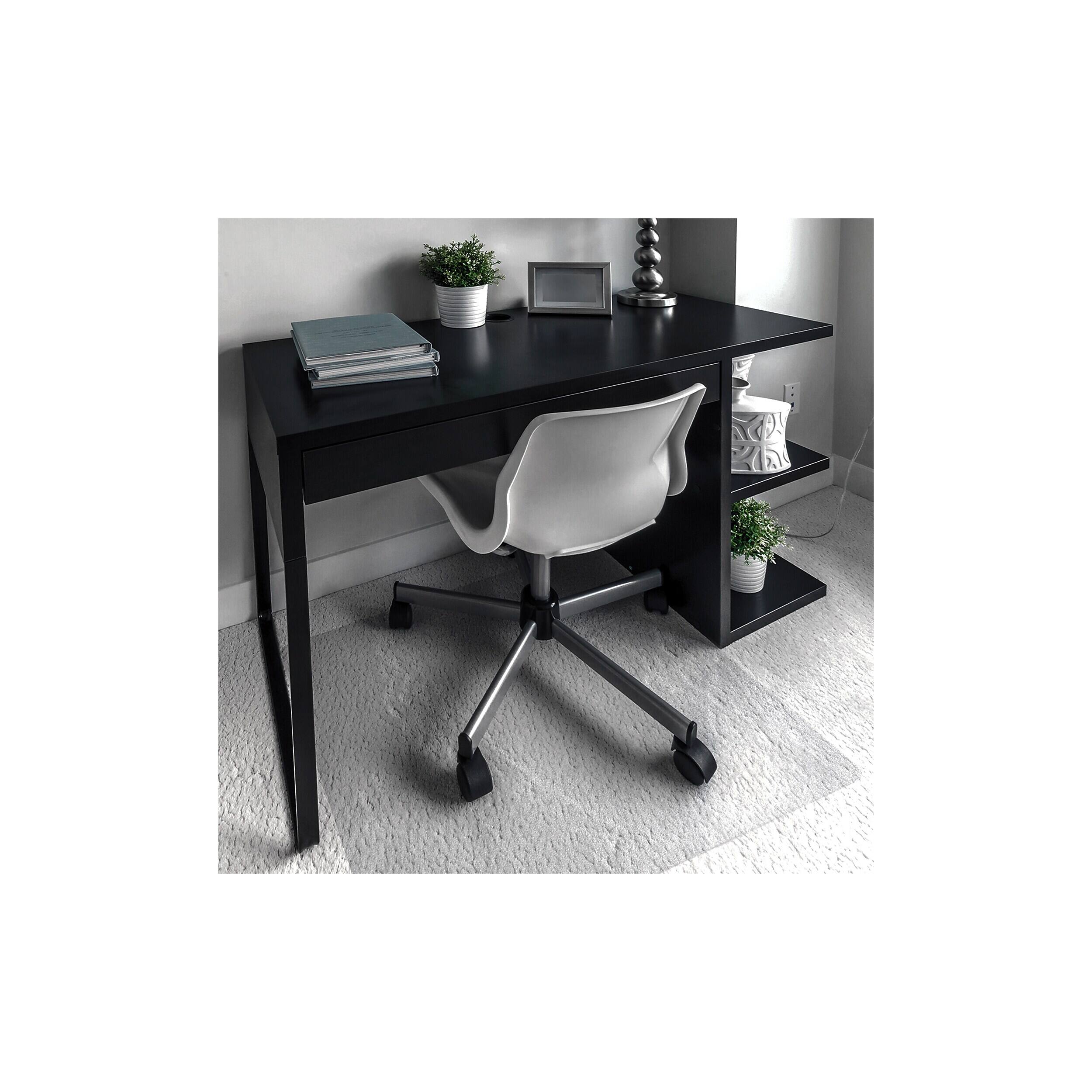 Alt View 2. Floortex - Cleartex Unomat Carpet & Hard Floor Chair Mat, 48" x 53", Clear (NRCMFLPD0004) - Clear.