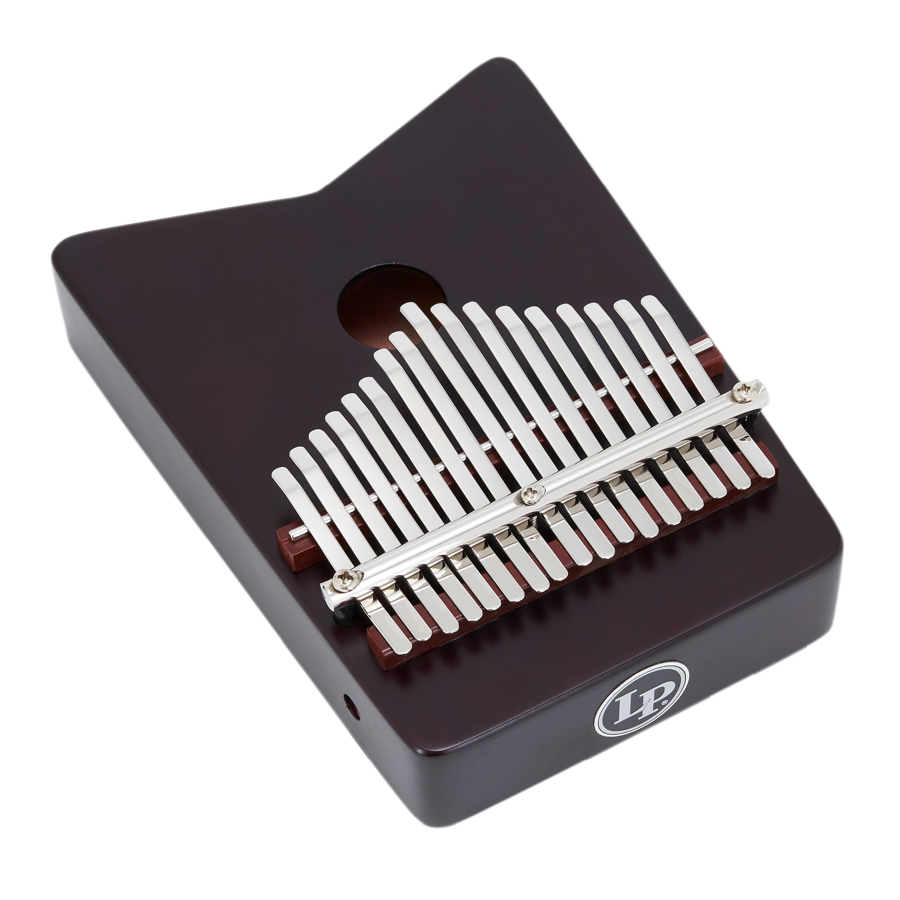 Left. Latin Percussion - 17-Key Pentatonic Kalimba, Cherry.