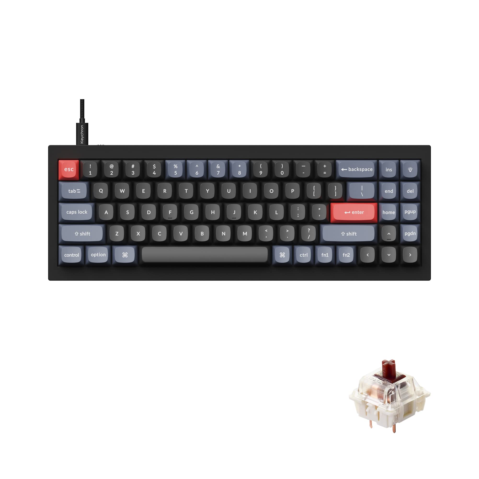 Gateron G Pro Brown Switch - Black