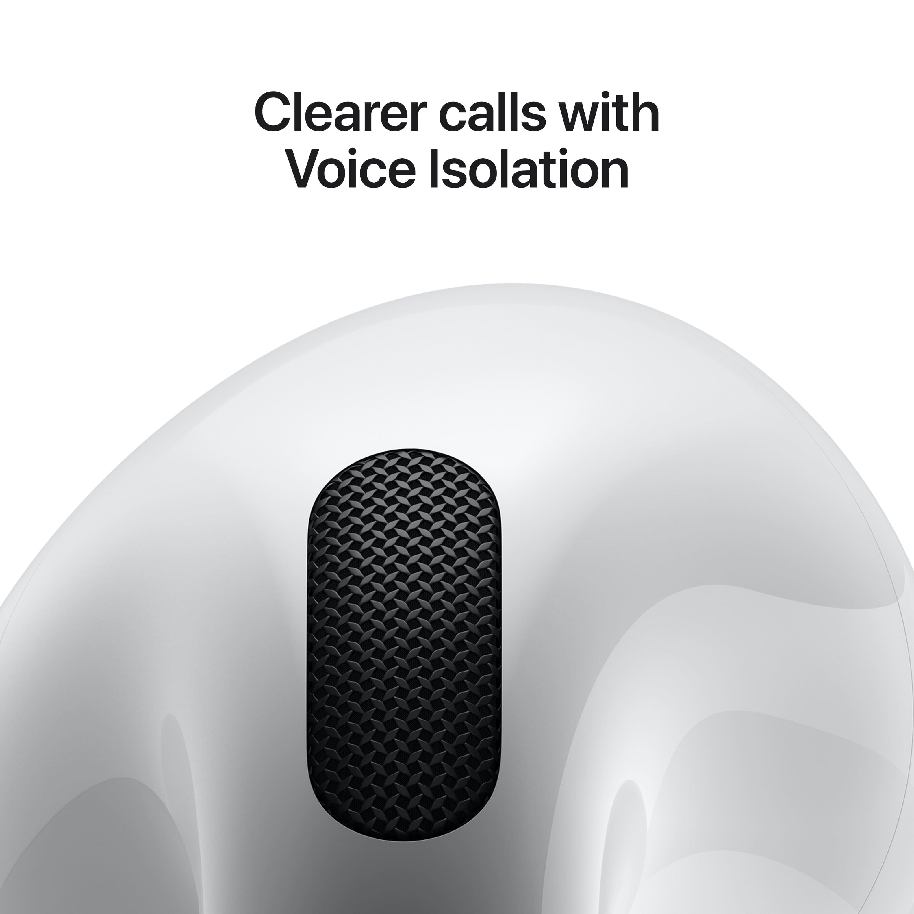 Clearer calls with voice isolation.