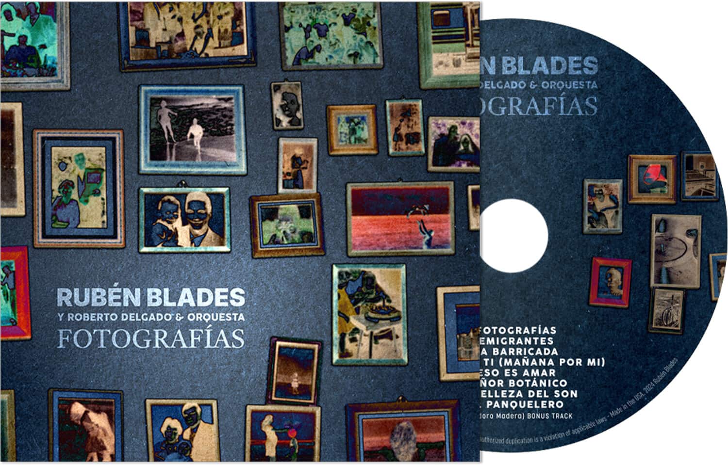 Ruben Blades - Fotografias  - COMPACT DISCS