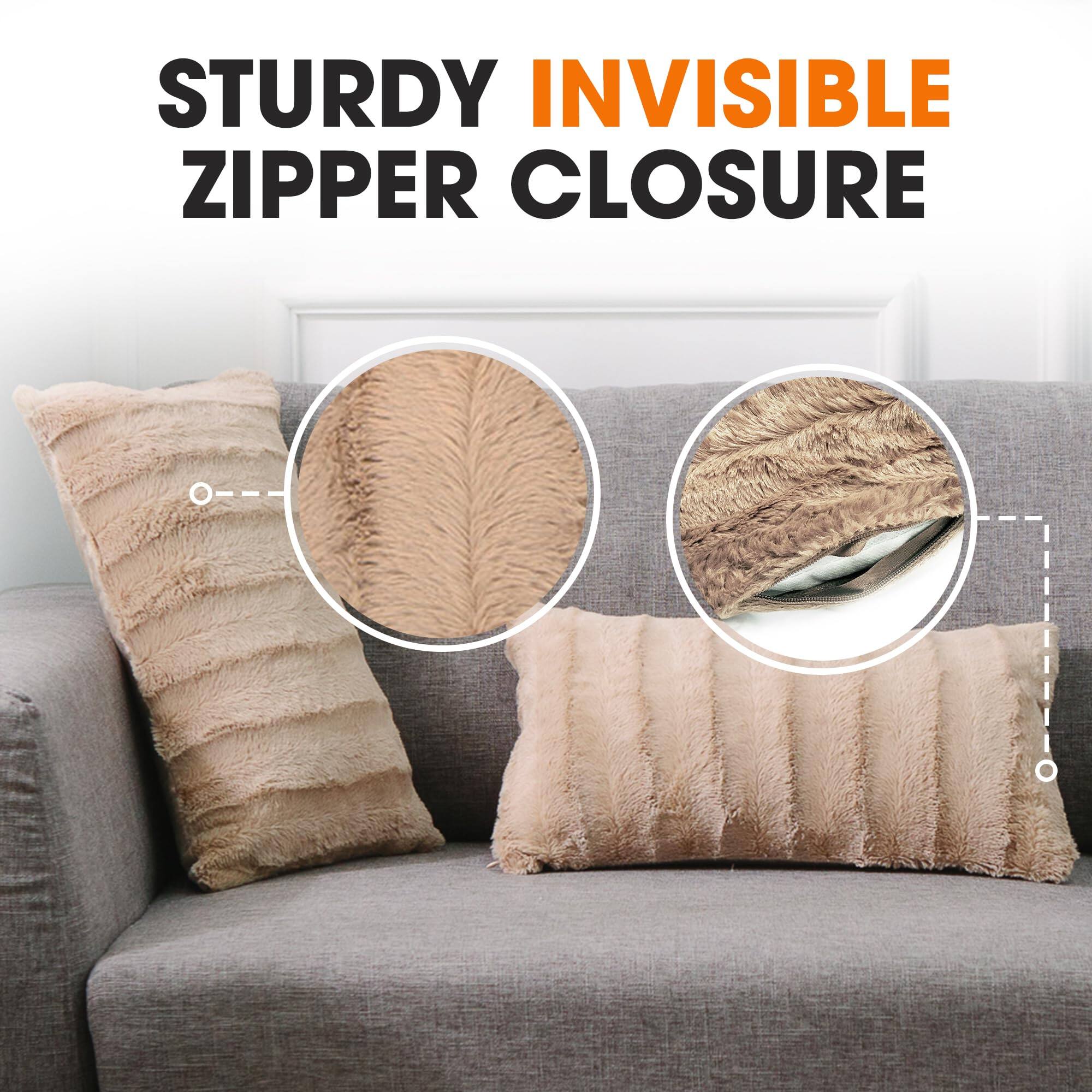 STURDY INVISIBLE ZIPPER CLOSURE