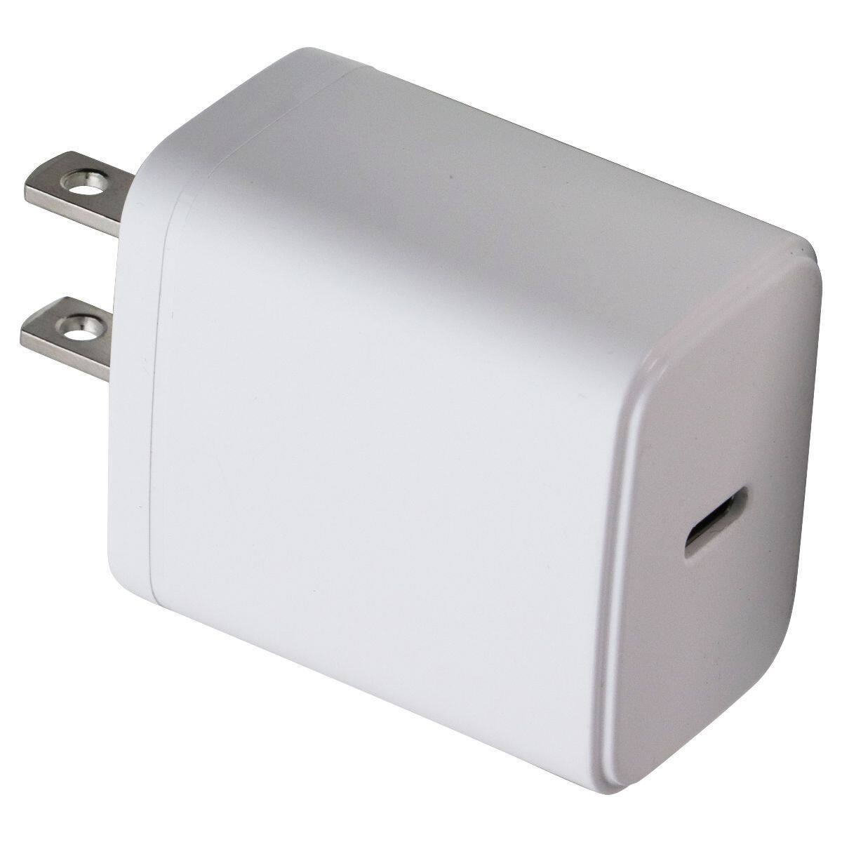 Angle. Ventev - 20W USB-C PD Wall Charger - ASPD43a-P20W12 - White.