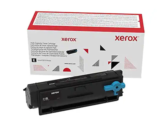 xerox High Capacity Toner Cartridge
Cartouche de toner haute capacité
Cartucho de toner de alta capacidad
Tonerpatrone mit hoher Kapazität
Cartucho de toner de alta capacidad
Cartucho de Toner de Alta Capacidade
K Xerox B310 Printer
