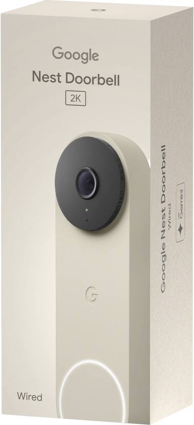Google Nest Doorbell (wired, 3rd gen) Latest Model 2K Video and Google Nest Doorbell (wired, 3rd gen) Latest Model 2K Video and