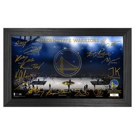 Highland Mint - Golden State Warriors Signature Court Print - Multicolor