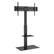 Alt View 5. VEVOR - TV Stand Mount, Swivel Tall TV Stand for 32 to 85 inch TVs, Height Adjustable Portable Floor TV Stand - Black.
