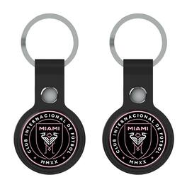 Keyscaper - Inter Miami CF Two-Pack AirTag Holders - Black