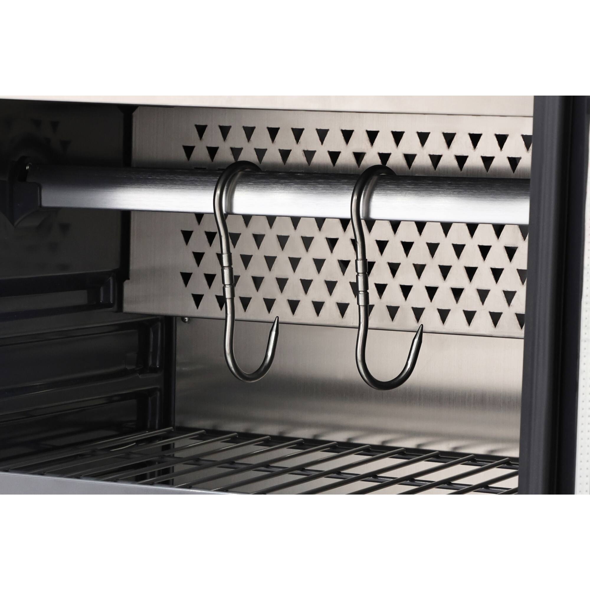 Alt View 5. Koolmore - 27.5 in. Commercial Dry Ager Refrigerator for Meat Featuring Hanging Rack with Hooks, 17 Cu. Ft. - Stainless-Steel.