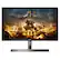 Front. Philips - Momentum 32" LED 4K Gaming Monitor with HDR - Silver.