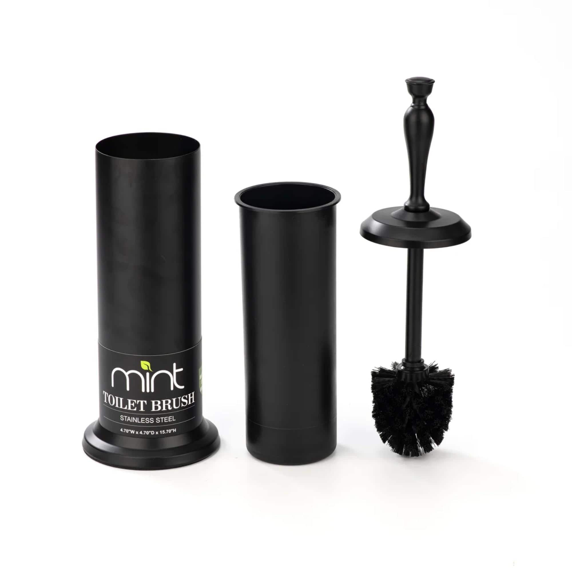 J&V TEXTILES - Toilet Bowl Brush with Extra Long Handle and Durable Bristles