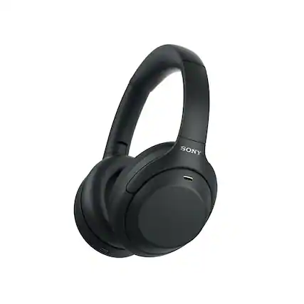 Front. Sony - WH-1000XM4C Wireless Noise Cancelling Headphones (M4 2nd Gen) - Black.