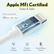 Apple MFi Certified
Faster & Safer
Fully Compatible With
Made for iPhone | iPad | iPod
- Rapid Charging
- Protects Your Device
- Extends Battery Lifespan